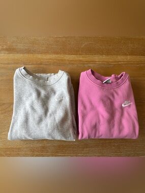 Girls Nike Crewneck Sweatshirt Lot